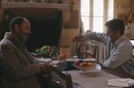 Dialog mit meinem Gärtner – Der Gärtner (Jean-Pierre Darroussin, l), Der Maler (Daniel Auteuil, r)