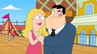 American Dad – L-R: Francine, Stan