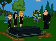 American Dad! – L-R: Steve, Hayley, Francine, Stan