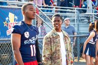 All American – All American -- "Hard Knock Life"-- Image Number: ALA206a_0125b.jpg -- Pictured (L-R): Daniel Ezra as Spencer and Bre - Z as Coop -- Photo: Tina Thorpe/The CW --