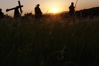 Die Pilgerin – Die Pilgergruppe unterwegs nach Santiago de Compostela - im neuen ZDF-Event-Zweiteiler "Die Pilgerin".