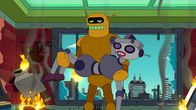 Futurama – v.li.: Calculon, Monique