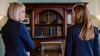 For the People – Susannah Flood (Kate Littlejohn), Britt Robertson (Sandra Bell).