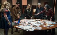 Criminal Minds: Evolution – (v.l.n.r.) Penelope Garcia (Kirsten Vangsness); Tyler Green (Ryan-James Hatanaka); Jennifer Jareau (A.J. Cook); David Rossi (Joe Mantegna); Emily Prentiss (Paget Brewster)