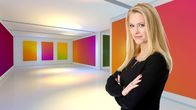 artour – Moderatorin Evelyn Fischer.