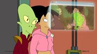 Futurama – v.li.: Kif Kroker, Amy Wong