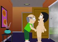 South Park – Ms. Garrison (l.)