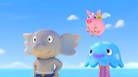 Mamfie – Mamfie, Pinkie und Takolo bauen ein Sandschloss am Strand. Aber das ist gar nicht so leicht.
