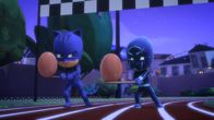 PJ Masks - Pyjamahelden – L-R: Catboy, Night Njinja