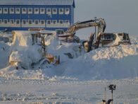 GEO Reportage – Die russische Polarhalbinsel Jamal im März, bedeckt mit einem Eispanzer