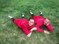 RUN4U - Winteredition! - #lauf – Trainerduo Heidi und Lars im Grünen