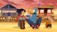 Lenas Ranch – Nico versucht Lena zu küssen.