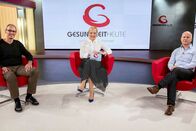 gesundheitheute – gesundheitheute – Die Gesundheitssendung mit Dr. Jeanne Fürst Seltene Krankheiten D. Nick, Moderatorin Dr. Jeanne Fürst und PD Dr. Urs Steiner, Leitender Arzt Immunologie, Universitätsspital Zürich