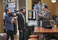 The Big Bang Theory – (v.li.) Adam Nimoy (Adam Nimoy), Wil Wheaton (Wil Wheaton), Jim Parsons (Sheldon Cooper).