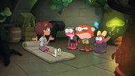 Amphibia – L-R: Anne Boonchuy, Sprig Plantar, Hop Pop, Polly