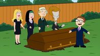 American Dad! – L-R: Francine, Hayley, Jeff, Roger, Steve