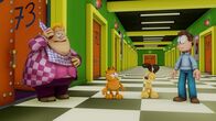 The Garfield Show – Der Restaurantkritiker Eddi kritisiert plötzlich Vitos Pizzeria.