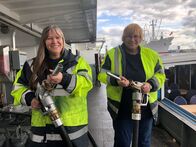 Hammerfrauen – Andrea Herforth (l.) - Hanseatic city, Hamburg.
