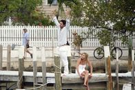 Scrubs - Die Anfänger – Zach Braff (John 'J.D.' Dorian), Sarah Chalke (Elliot Reid).