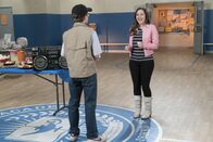 The Goldbergs – Adam Goldberg (Sean Giambrone, l.); ); Erica Goldberg (Hayley Orrantia, r.)