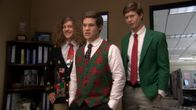 Workaholics – l-r: Blake Henderson (Blake Anderson), Adam DeMamp (Adam DeVine), Anders "Ders" Holmvik (Anders Holm)