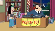 American Dad! – Hayley, l.; Stan, r.