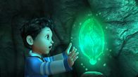 Peter Pan - Neue Abenteuer – Michael hat in der Höhle eine Muschel gefunden. Ob das die Muschel ist, in der Barrum seit vielen vielen Jahren eingesperrt ist?