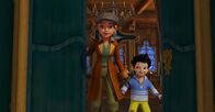 Peter Pan - Neue Abenteuer – Die Diebin Sienna und Michael: Gemeinsam sind sie stärker und helfen einander im Kampf gegen Hook.