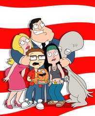 American Dad! – AMERICAN DAD: From "Family Guy" creator Seth MacFarlane comes the animated story of STAN SMITH, who works for the CIA and is constantly on the alert for terrorist activity. Stan will go to extremes to protect his beloved America from harm in the new FOX animated series AMERICAN DAD. The AMERICAN DAD special preview episaode airs Sunday, Jan. 6 following SUPER BOWL XXXIX and THE SIMPSONS. lockwise from Top: Stan, Rodger, Hayley, Klaus, Steve and Francine.