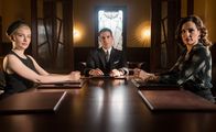 Velvet – (v.l.n.r.) Patricia Márquez (Miriam Giovanelli); Alberto Márquez (Miguel Ángel Silvestre); Doña Blanca (Aitana Sánchez-Gijón)
