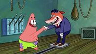 SpongeBob Schwammkopf – L-R: Patrick, Animatronic Hieronymus Glove