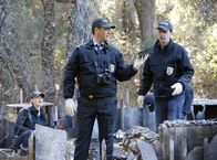 Navy CIS – Pictured left to right: Emily Wickersham, Michael Weatherly and Sean Murray .