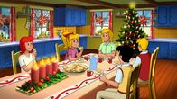 Bibi und Tina – Bibi ist froh, mit allen auf dem Martinshof an Weihnachten zusammen zu sein.