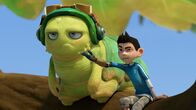 Insectibles – Chowser und Zak hören genervt dem Gehabe von Hye und Lo zu.