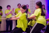 SRF Kids - Next Level – SRF Kids – Next Level Staffel 2 Folge 2 Challenge Seilziehen 2024 Copyright: SRF