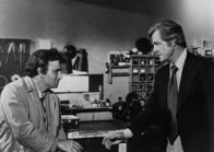 Columbo – Columbo (Peter Falk, l.); Dr. Bart Kepple (Robert Culp, r.)