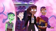 Star Trek: Lower Decks – v.li.: D'Vana Tendi, Brad Boimler, Beckett Mariner, Sam Rutherford