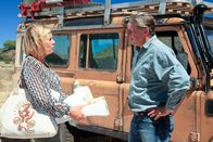 Auf der Spur des Löwen – Jutta Speidel (Eleonore), Max Herbrechter (Max).