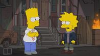 Die Simpsons – Bart (l.); Lisa (r.)