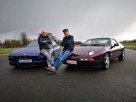 Youngtimer Duell – L-R: Jens Seltrecht, Helge Thomsen.