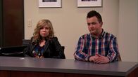iCarly – L-R: Sam Puckett (Jennette McCurdy), Gibby (Noah Munck)