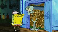 SpongeBob Schwammkopf – L-R: SpongeBob, Squidward
