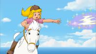 Bibi und Tina – Bibi verhext einen Schmuggler.