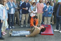 The Middle – Axl (Charlie McDermott, vorne); Brick (Atticus Shaffer, M.)