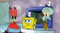 SpongeBob Schwammkopf – L-R: Mr. Krabs, SpongeBob, Squidward