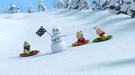 Snowsnaps' Winterspiele – Am Schiedsrichter kommt keiner vorbei.