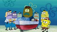 SpongeBob Schwammkopf – Tattletale Strangler (m.), SpongeBob (r.)