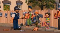 Feuerwehrmann Sam – Norman und Mike überbieten sich im Aufhängen von Plakaten für ihre Shows. Polizist Malcolm und Mandy versuchen zu schlichten.