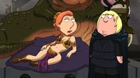 Family Guy – Peter erzählt seiner Familie eine ganz besondere "Star Wars"-Episode bei der Lois (l.) und Chris (r.) eine ganz besondere Rollen spielen ...