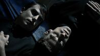 Der verbotene Gott – v.li.: Faustino (Jerónimo Salas), Ramón Illa (Iñigo Etayo)
